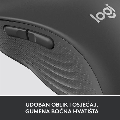 Miška LOGITECH M650, brezžična, optična, 4000dpi, USB, BT, črna