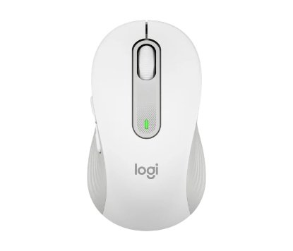 Miška LOGITECH M650, brezžična, optična, 4000dpi, USB, BT, bela