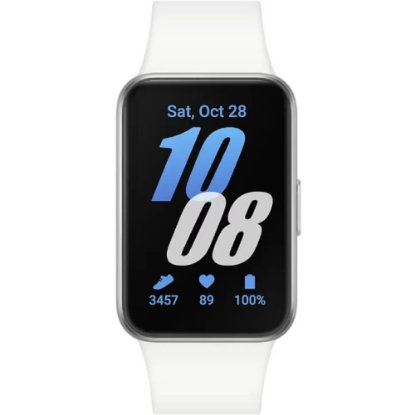 Zapestnica SAMSUNG Galaxy Fit 3, merjenje aktivnosti, spremljanje stresa, bela