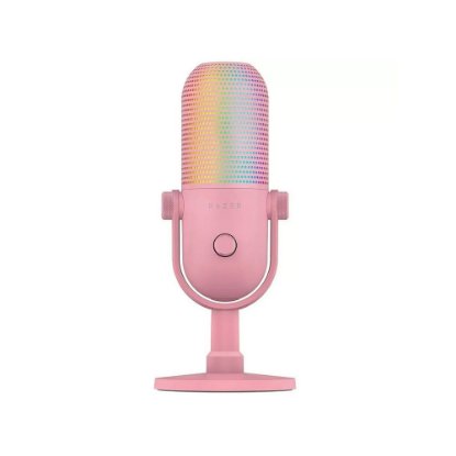 Mikrofon RAZER Seiren V3 Chroma, RGB, namizni, roza
