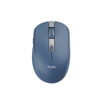 Miška TRUST Ozaa Compact, optična, brezžična, 3200 dpi, modra
