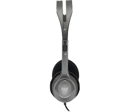 Slušalke LOGITECH Headset H110, srebrne