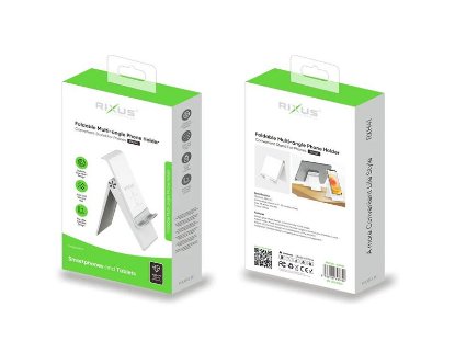 Nosilec za pametni telefon RIXUS RXH41, namizni, beli