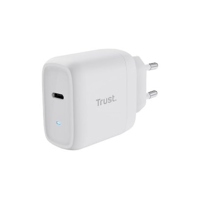 Polnilec TRUST Maxo, USB-C, 45W, beli