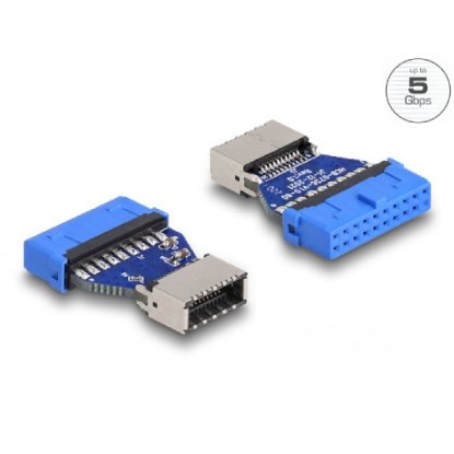 Adapter DELOCK, interni USB 3.2 Gen1 (Ž) na interni USB 3.1 Gen2 Type-E (Ž)