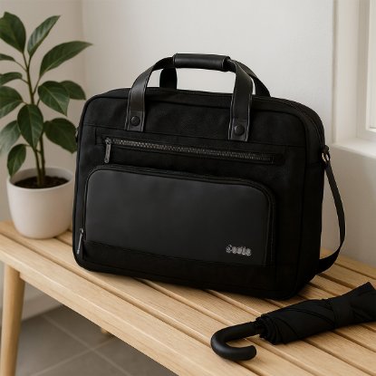 Torba za prenosnik OCTIO Prestige 15,6" črna