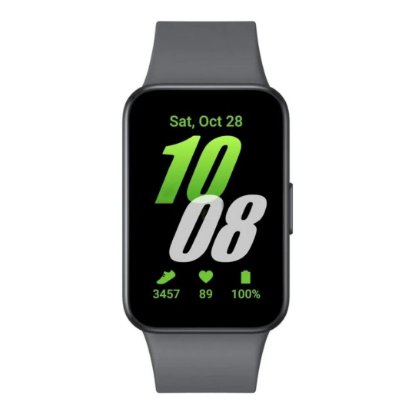 Zapestnica SAMSUNG Galaxy Fit 3, merjenje aktivnosti, spremljanje stresa, siva