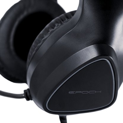 slušalke EPOCH Mab, RGB, črne