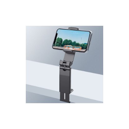 Nosilec za pametni telefon BELINE, namizni, sklopivi, črni