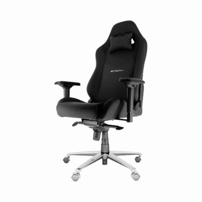 Gaming stol EPOCH Hyperion, črna, sa sustavom za hlađenje