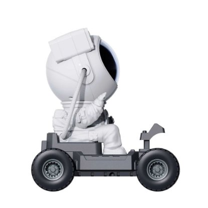 Laserski projektor LONVIS Lunar Rover, 8 vrst projekcij, daljinski upravljalnik