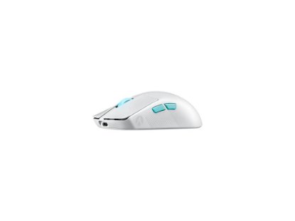 Miška ASUS ROG Harpe Ace Aim Lab Edition, optična, 36000dpi, USB, brezžična, bela