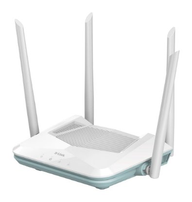 Router D-LINK R15 Eagle Pro Smart AX1500, 1x WAN, 3x Gigabit LAN, 4 antene, brezžični, beli