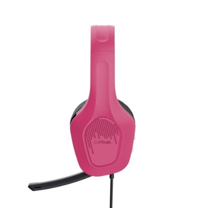 slušalke TRUST GXT 415P Zirox, Gaming, 3.5mm, roze