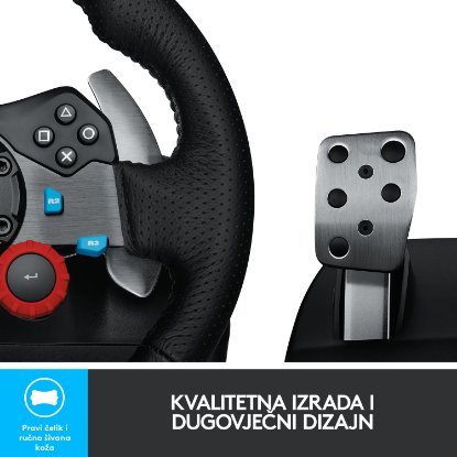 Volan LOGITECH G29 Driving Force Racing Wheel, Gaming, PC/PS3/PS4/PS5, USB