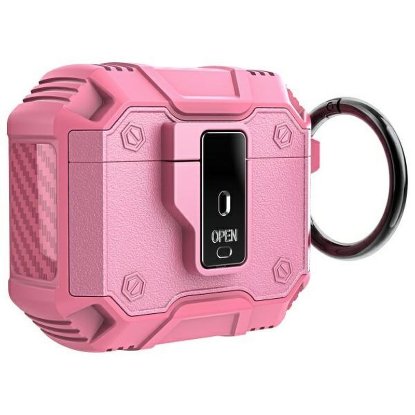 Ovitek za slušalke BELINE AirPods Click Cover, za Apple AirPods 4, roza