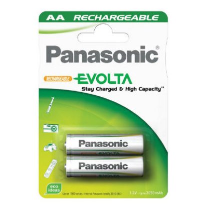 Baterija PANASONIC HHR-3MVE/2BC, AA, 2 kosa, polnilne, 1900 mAh