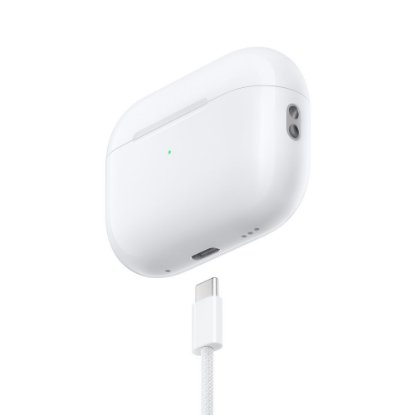 slušalke APPLE Airpods Pro (2nd generation), kutijica za punjenje(USB-C), in-ear, mikrofon, bele