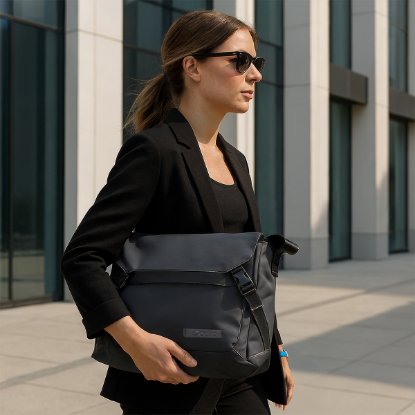 Troba za prenosnik OCTIO Nimbus 15,6" siva