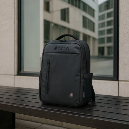 Nahrbtnik za prenosnik OCTIO Urban 15,6". črni