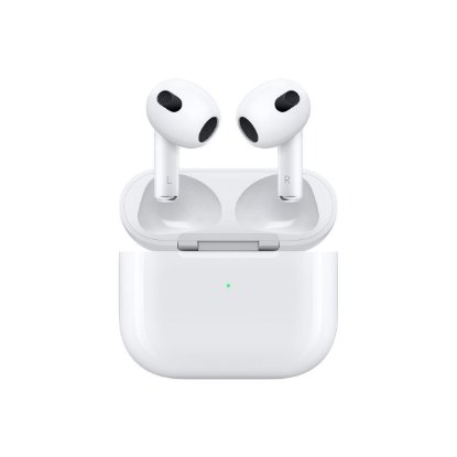 slušalke APPLE Airpods 3, kutijica za punjenje, in-ear, mikrofon, bele