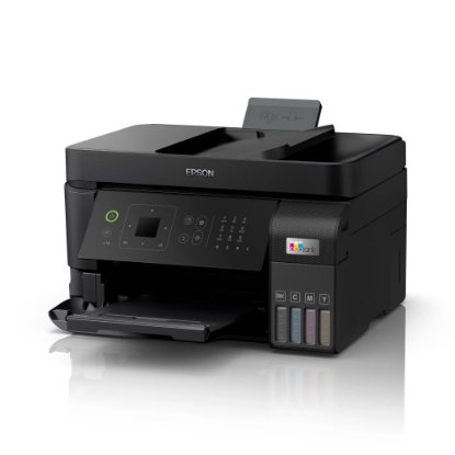Multifunkcijski Tiskalnik EPSON ITS L5590, Tiskalnik/scanner/copy/fax, Eco Tank, 4800 dpi, USB, WiFi, črni