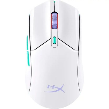 Miška HYPERX Haste 2 Core Wireless, optična, brezžična, 12000dpi, bela