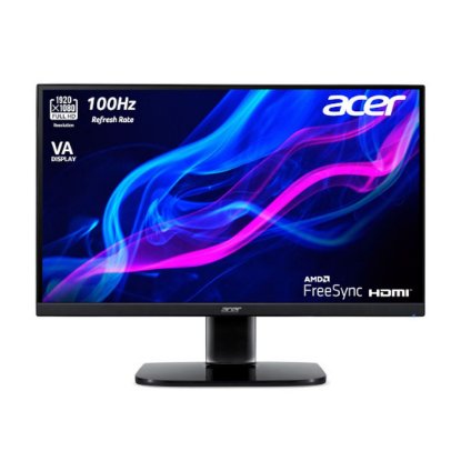 Monitor 21,5" ACER KA222Qhbi UM.WX2EE.H04, FHD, VA, 100Hz, 1ms, 250cd/m2, FreeSync, črn