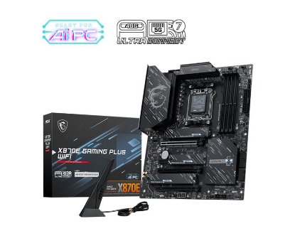 Matična plošča MSI X870E Gaming Plus WIFI, AMD X870E, DDR5, ATX, s. AM5