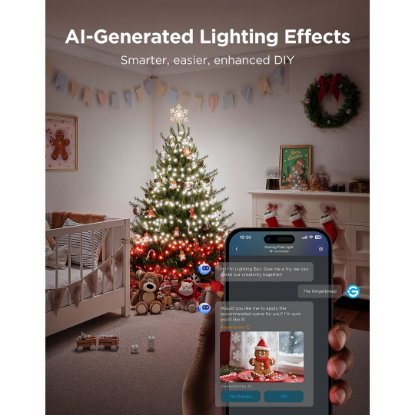 Dekorativne LED lučke GOVEE Christmas Sparkle String Lights, 20M