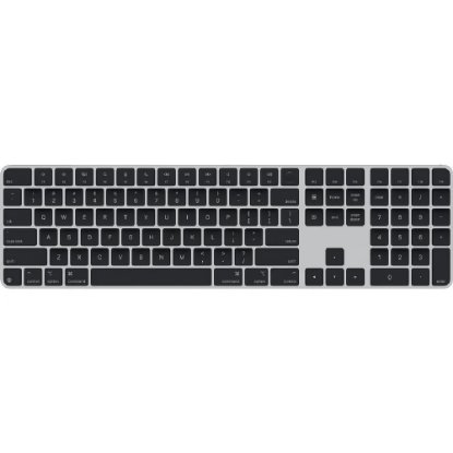 Tipkovnica Apple Magic Keyboard (2024), HR znaki, BT, črne tipke, mxk83cr/a, bela