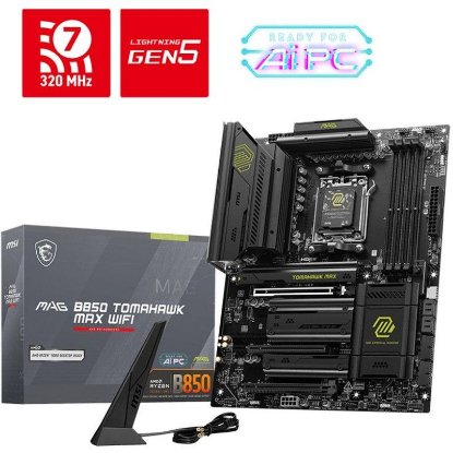 Matična plošča MSI MAG B850 Tomahawk Max WIFI, AMD B850, DDR5, ATX, s. AM5