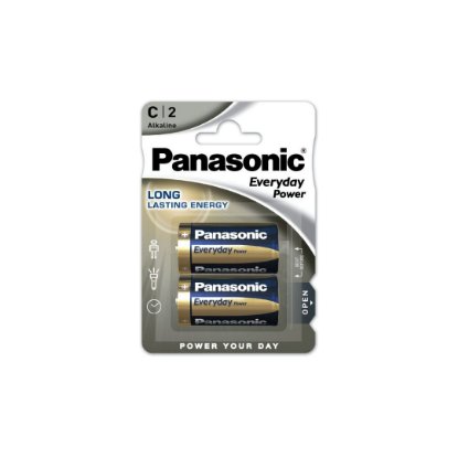Baterija PANASONIC, LR14EPS/2BP, 2 baterije, C