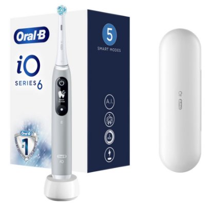 Električna zobna ščetka ORAL-B iO6, Grey Opal