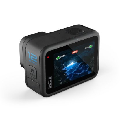 Sportska digitalna kamera GOPRO HERO 12 Black, 5.3K60/4K120/2.7K240, 27MP, Touchscreen, Voice Control, HyperSmooth 6.0, GPS