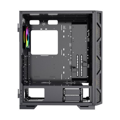 Ohišje BIT FORCE GIANT ARGB-TM4, E-ATX, RGB, črno, window, bez napajalnika