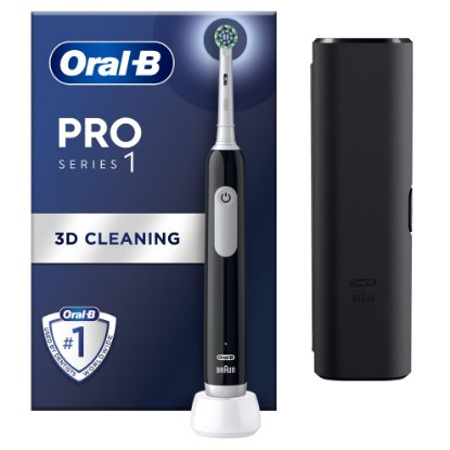 Električna zobna ščetka ORAL-B PRO 1, potovalna torbica, črna