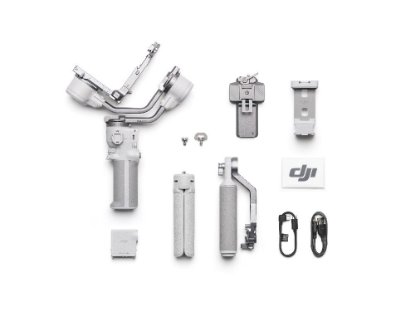 Gimbal stabilizator DJI RS 4 Mini Combo, stabilizator za snemanje fotoaparatom, sivi