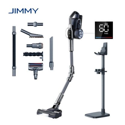 Sesalnik JIMMY H11 Pro, 700W, pokončni, brezžični, suho in mokro čiščenje, črn
