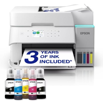 Multifunkcijski printer EPSON EcoTank L6376, printer/scanner/copy, 4800 x 1200, USB, LAN, WiFi, bijeli