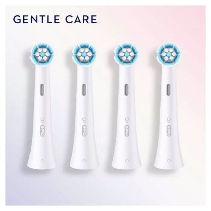 Nadomestne glave zobne ščetke ORAL-B iO Gentile Care White 4ct