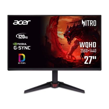 Gaming monitor 27" ACER Nitro VG270UG UM.HV0EE.G05, QHD, IPS, 120Hz, 1ms, 250cd/m2, zvočniki, črn