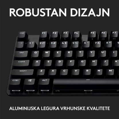 Tipkovnica LOGITECH Gaming G413 SE, mehanička, črna, USB, US layout