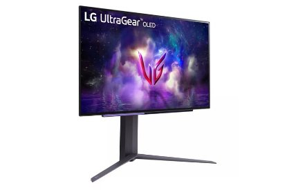 Premium monitor 26.5" LG UltraGear 27GS95QE, QHD, OLED, 240Hz, 1ms, 275cd/m2, G-Sync, FreeSync, pivot, črni
