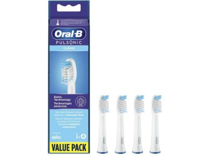 Nadomestne glave zobne ščetke ORAL-B Pulsonic refills 4ct Clean