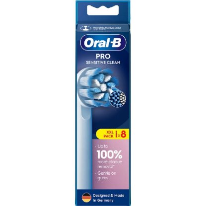Nadomestne glave za zobno ščetko ORAL-B Pro Sensitive Clean 8 kos