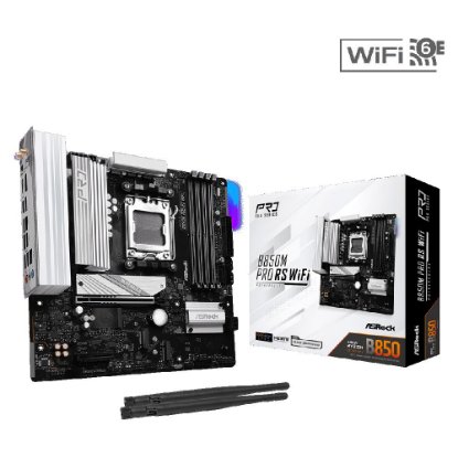 Matična plošča ASROCK B850M Pro RS WIFI, AMD B850, DDR5, mATX, s. AM5