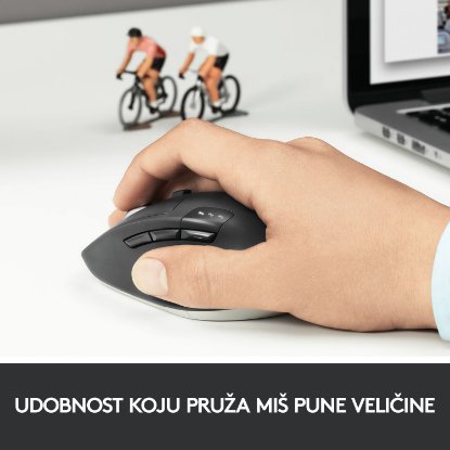 Miška LOGITECH M720 Triathlon, brezžična, Unifying receiver USB