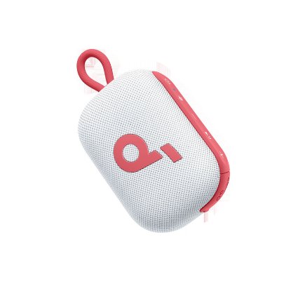 Zvučnik ANKER SoundCore Select 4 GO, bluetooth, mikrofon, 5W, vodootporan, bijelo-crveni Zvočnik ANKER SoundCore Select 4 GO, bluetooth, mikrofon, 5 W, vodoodporen, belo-rdeč