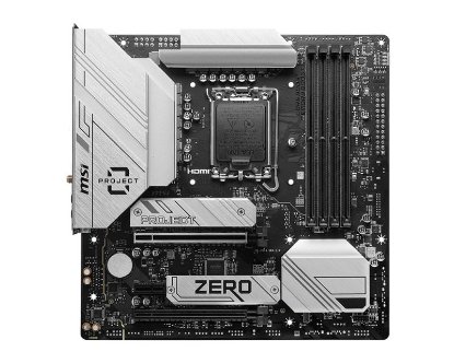 Matična plošća MSI B760M Project Zero, Intel B760, DDR5, mATX, s.1700